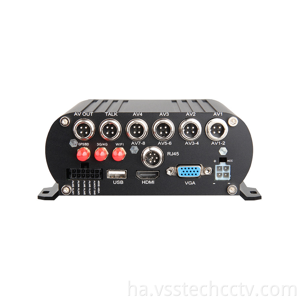 4 Channel Hard Drive Mobile DVR